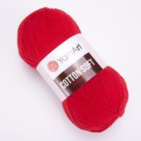 Cotton Soft YarnArt - 90 (алый)